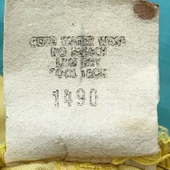 Vintage Catchit Mens Board Shorts Yellow Blue 38 - Picture 6 of 7